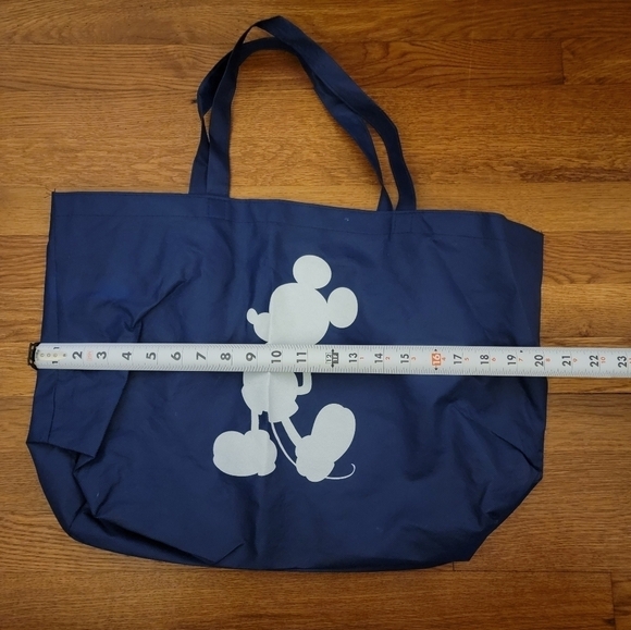 Disney Store Mickey Mouse Blue reusable large tote bag - Picture 5 of 9
